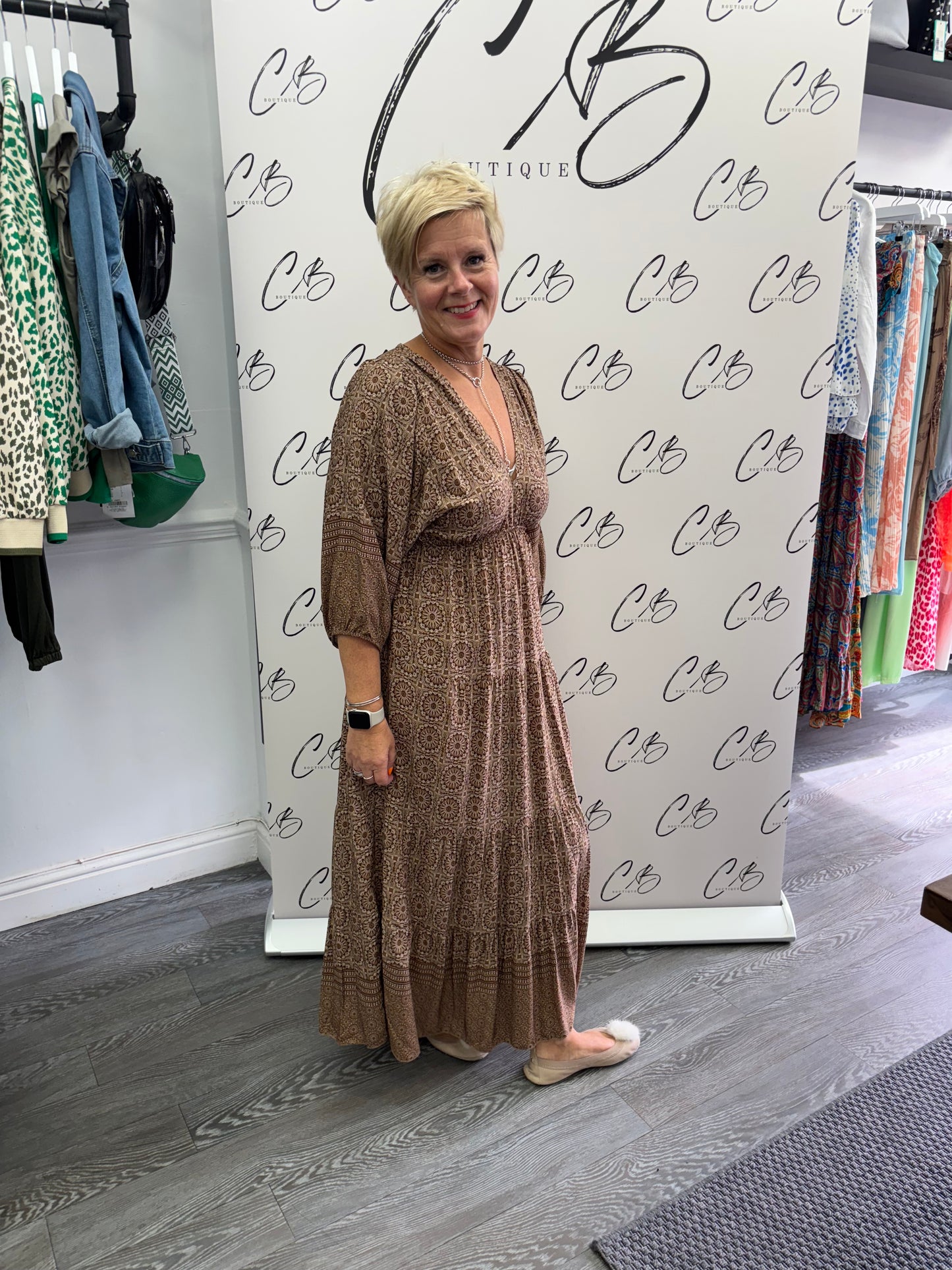 Zoe Tan dress