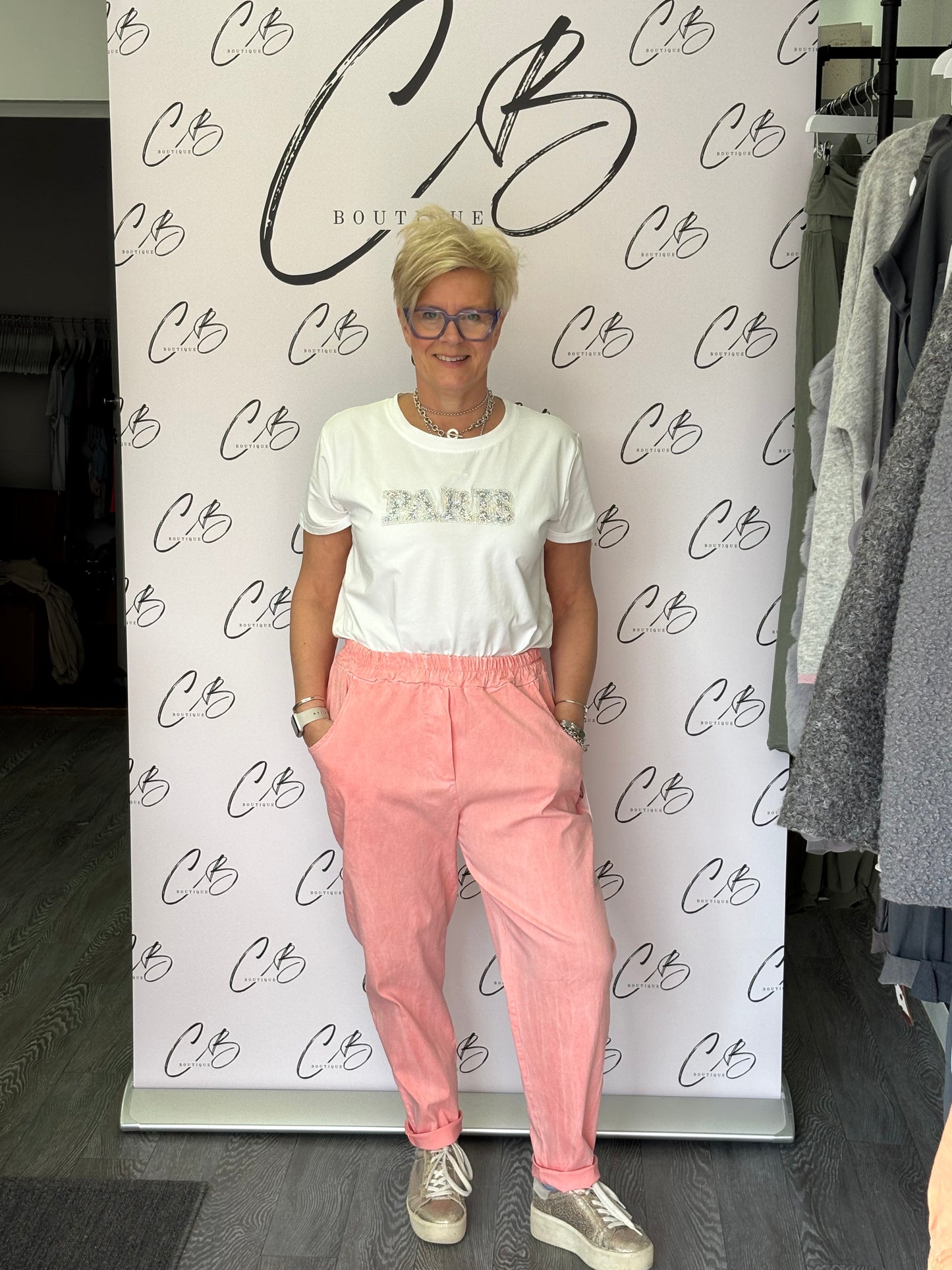 Peach - D style Magic Trousers
