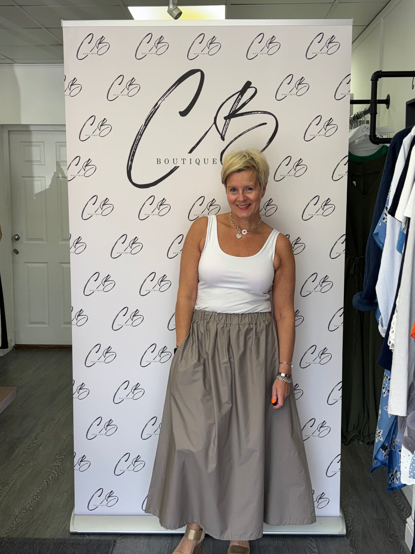 Barbara Skirt - taupe