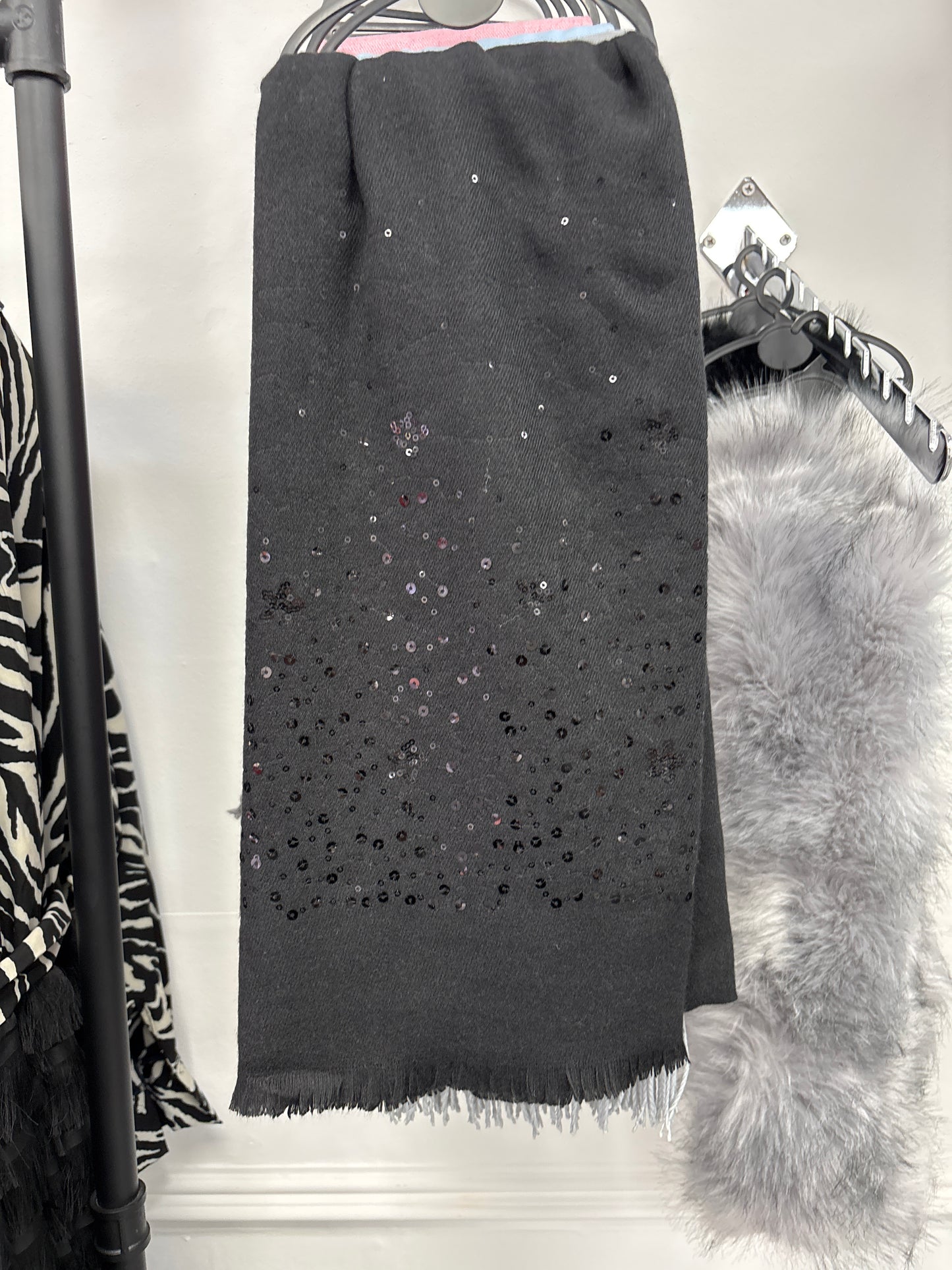 Black Sparkly scarf