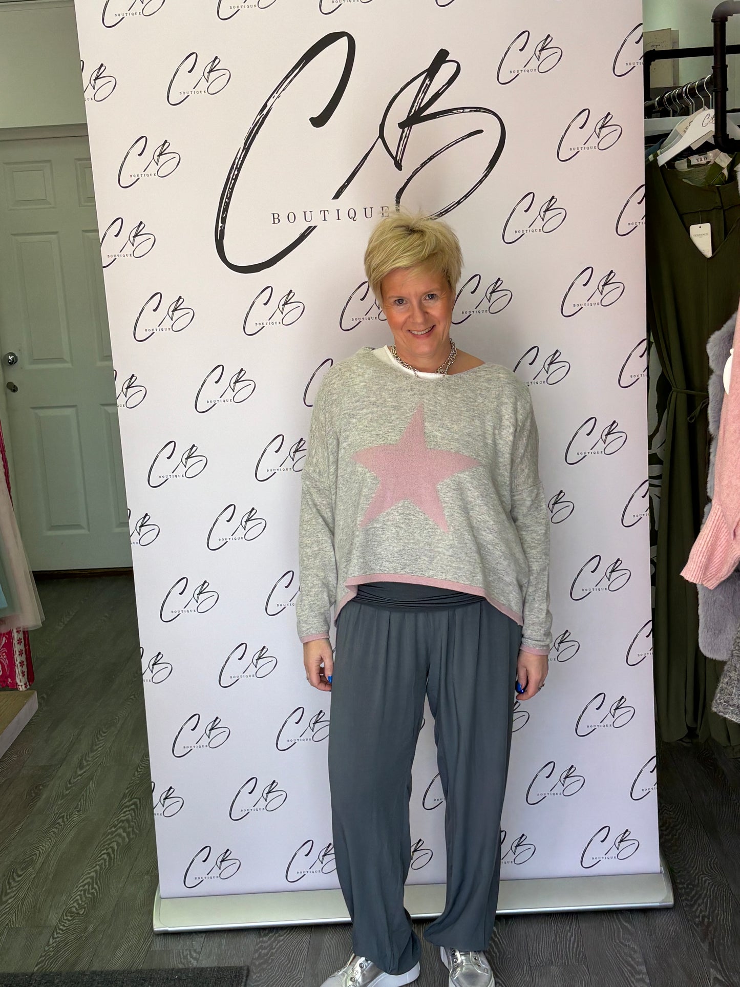 Dark Grey Hareem trousers