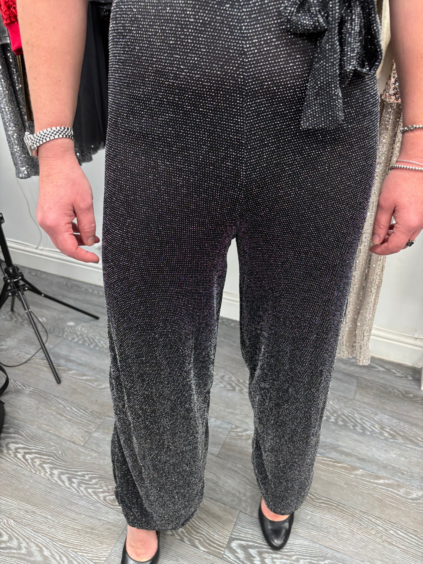 Black Sparkle jumpsuit