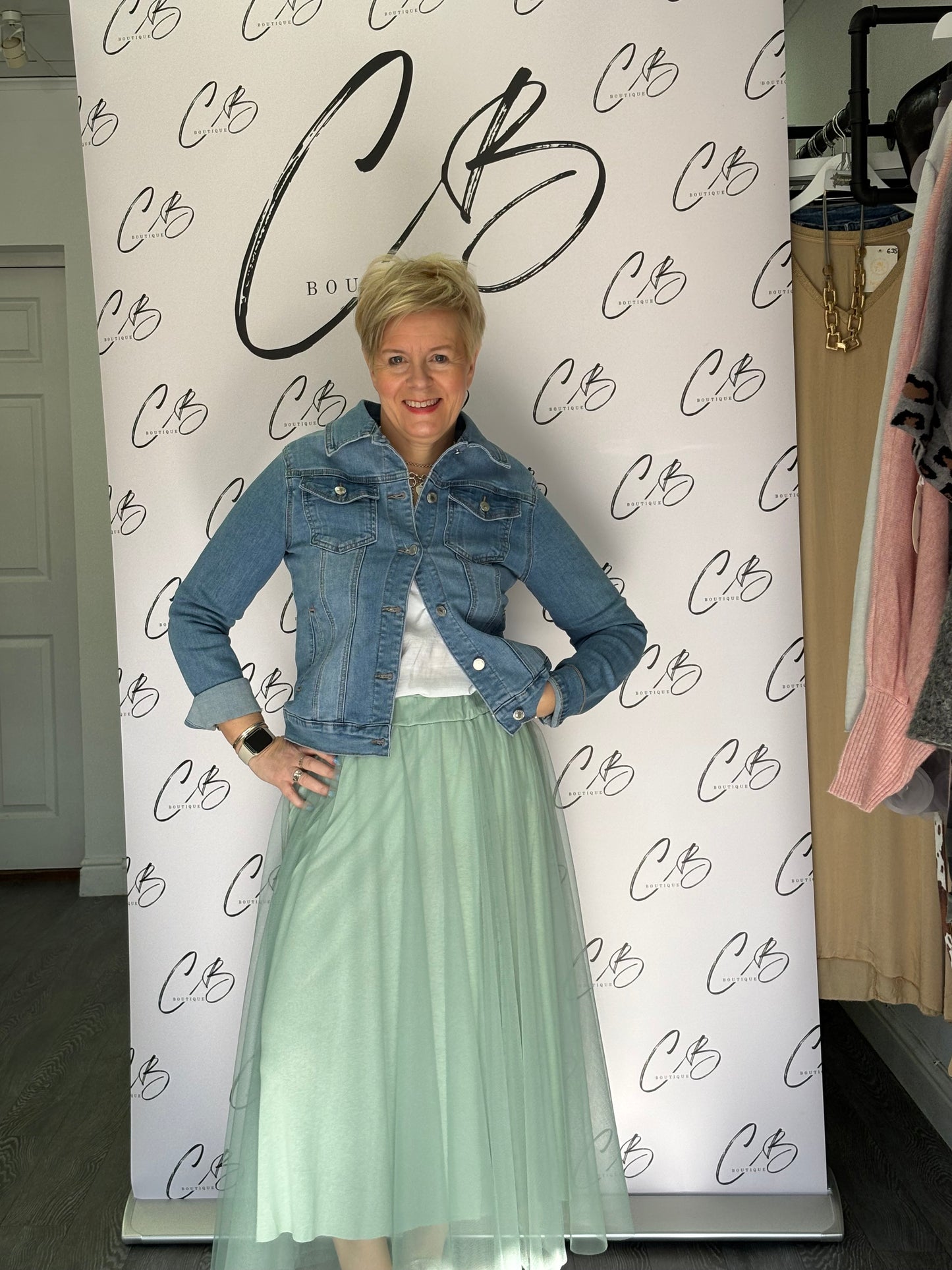 Tulle skirt - Mint