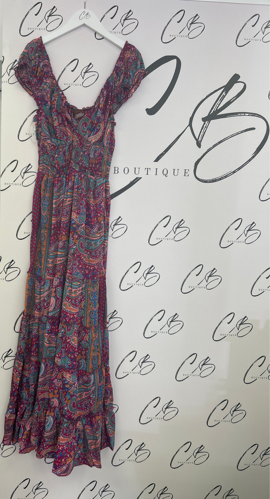 Josie Red Gypsy Dress