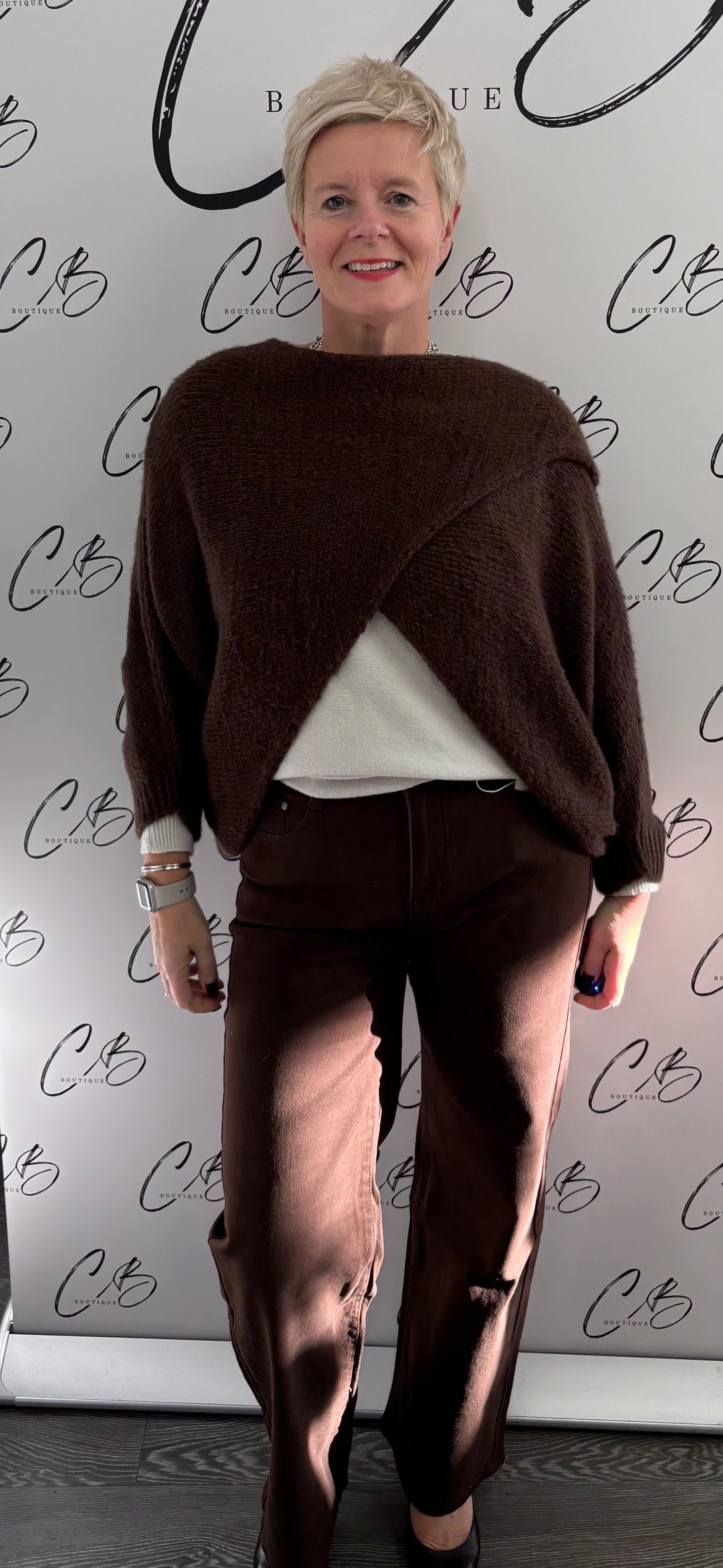 Brown denim style Jeans