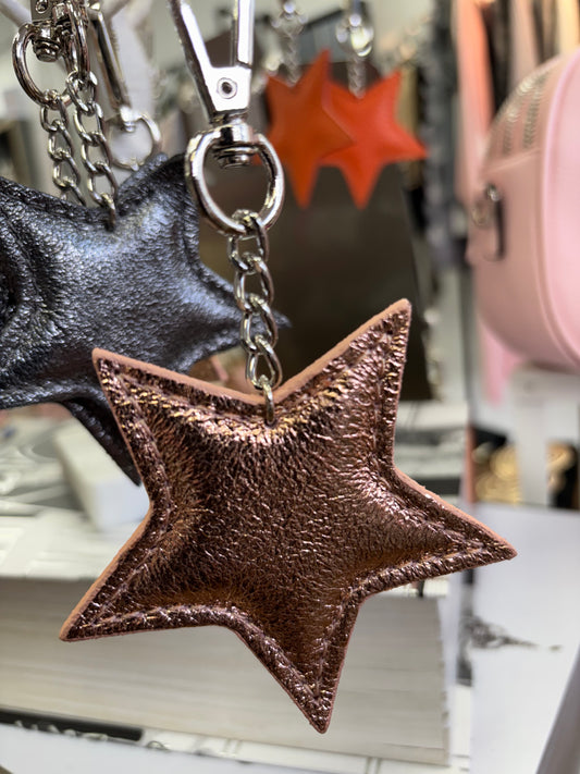 star Keyring - Rose Gold