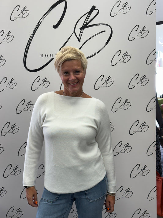 Trish Cream Jumper