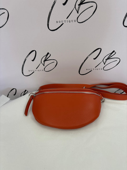 Orange sling Handbag
