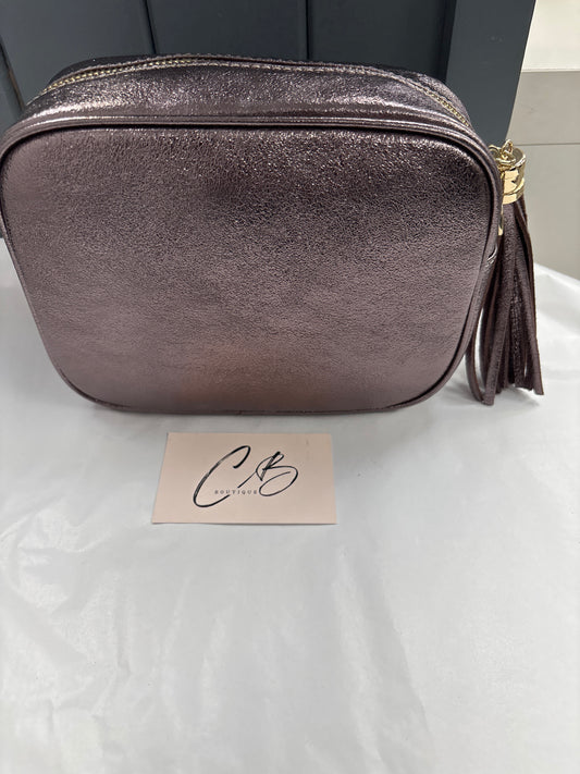 Pewter hand Bag