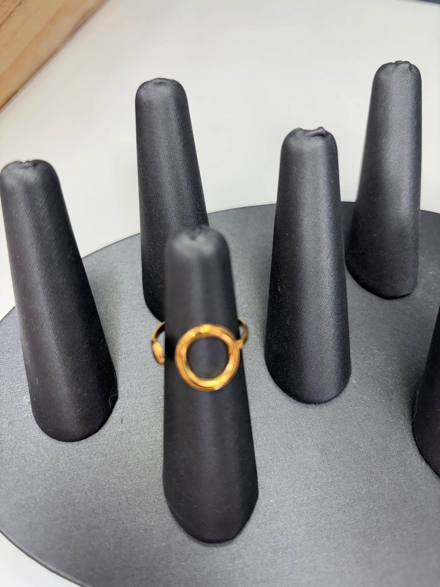 Gold Circle Ring
