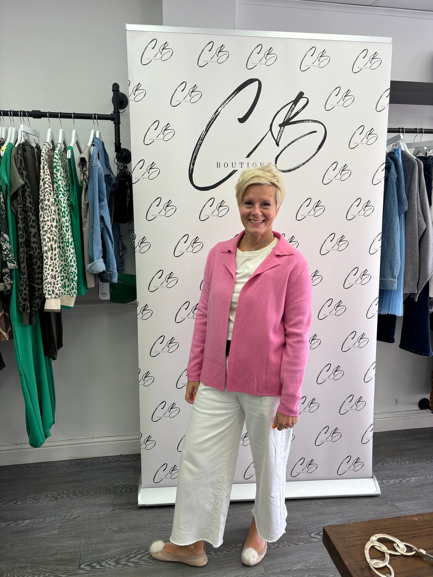 Erin Pink cardigan