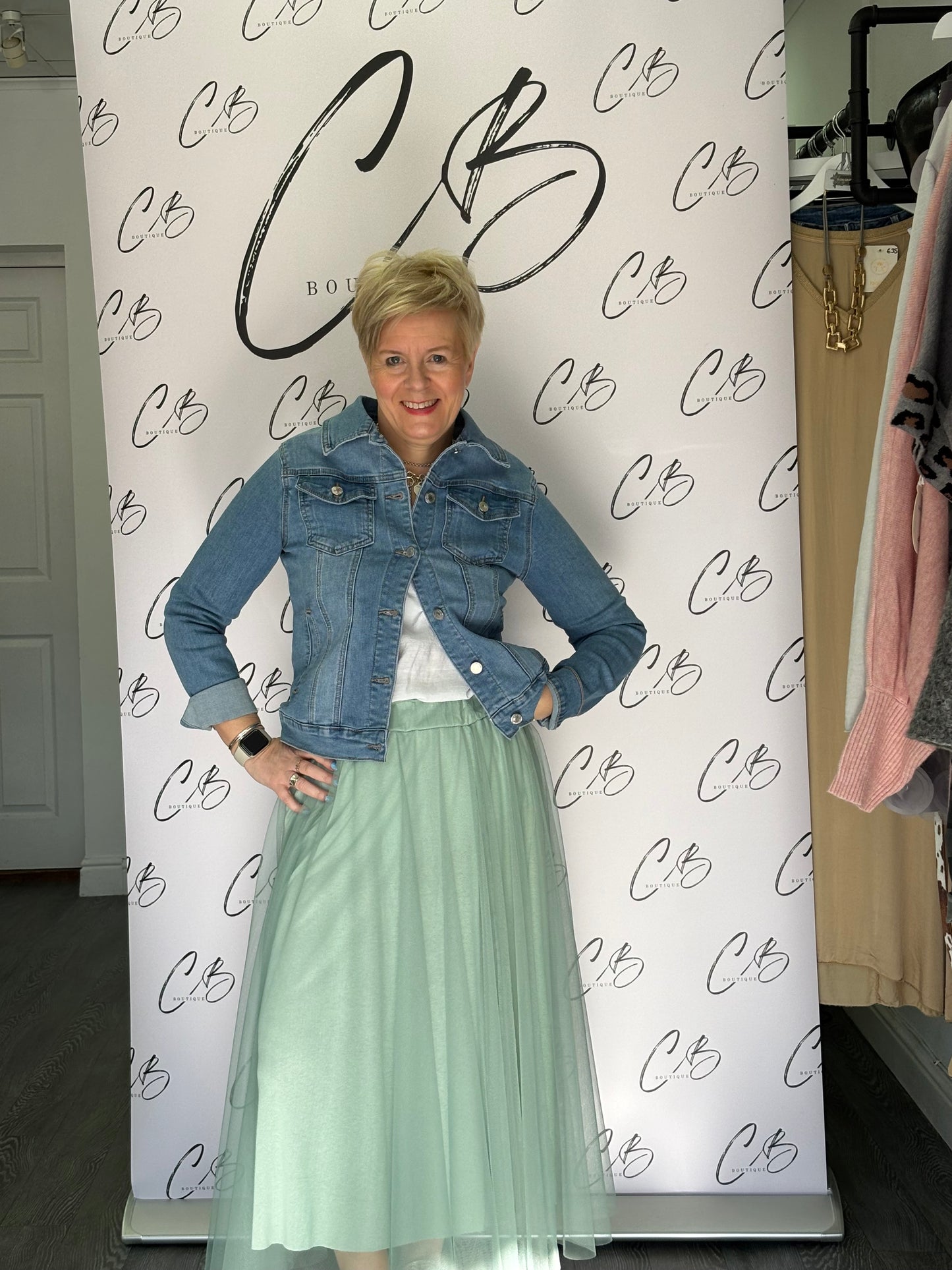 Tulle skirt - Mint