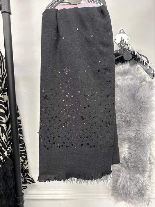 Black Sparkly scarf
