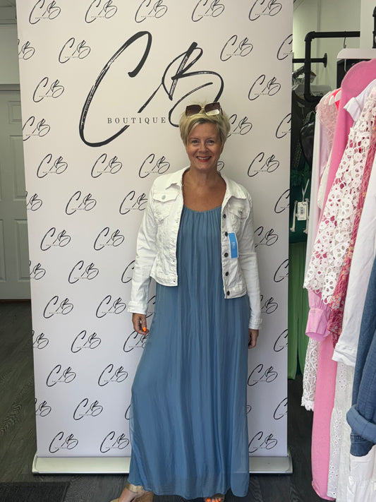 Billi White Denim Jacket