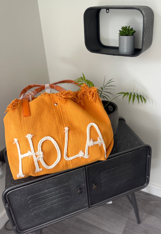Hola Beach Bag - Orange