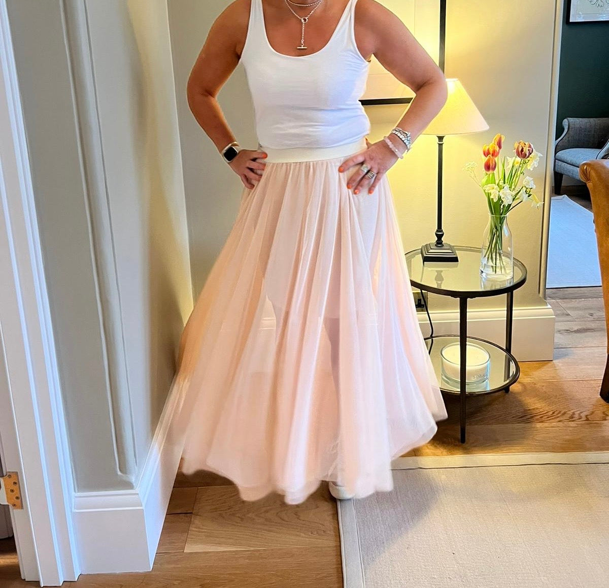 Tulle skirt - Pale Pink