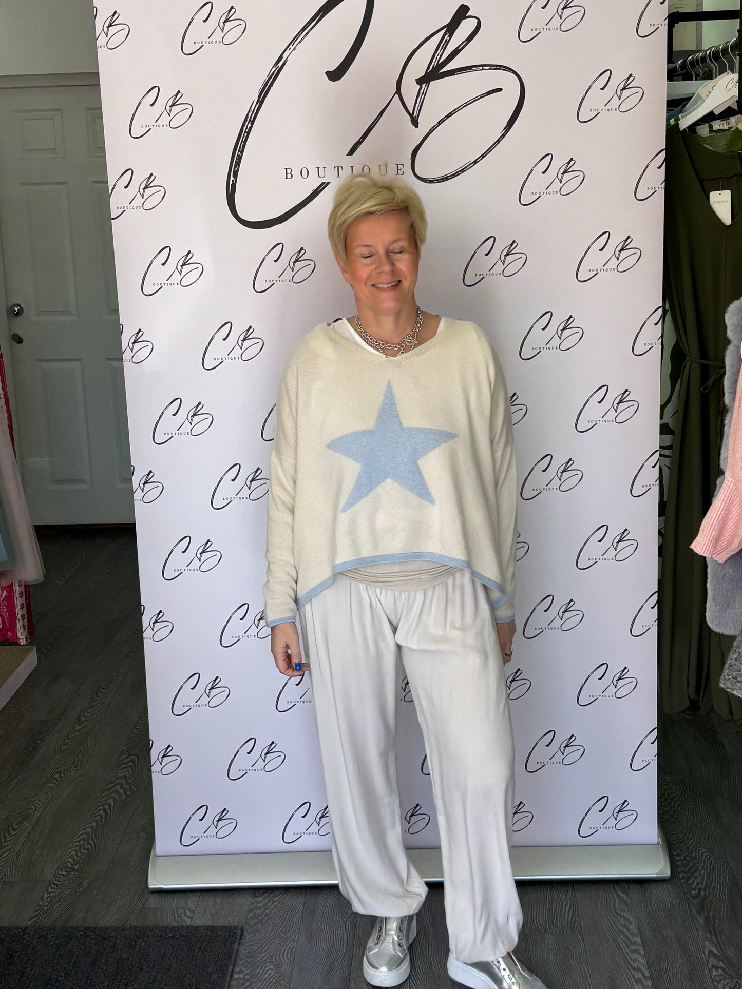 Champagne Hareem trousers