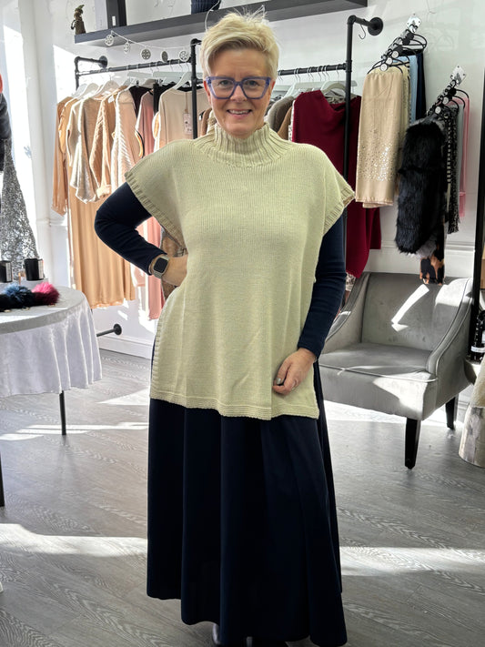 Sand Side tie poncho